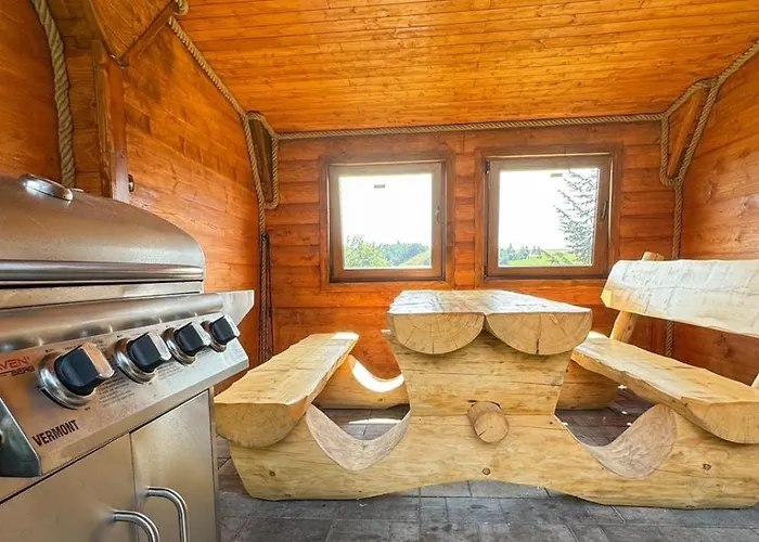 S Vírivkou Сasa de vacaciones Liptovská Kokava